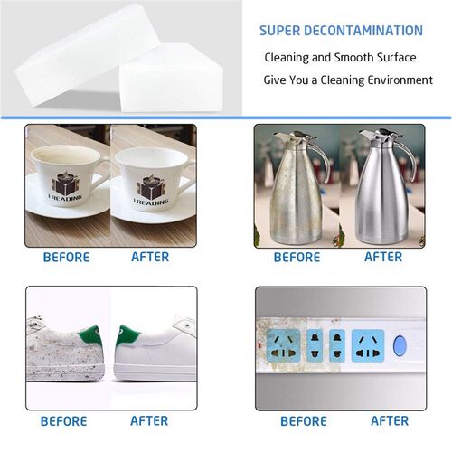 20/50/100Pcs  Sponge Melamine Foam Cleaning Eraser Home Kitc
