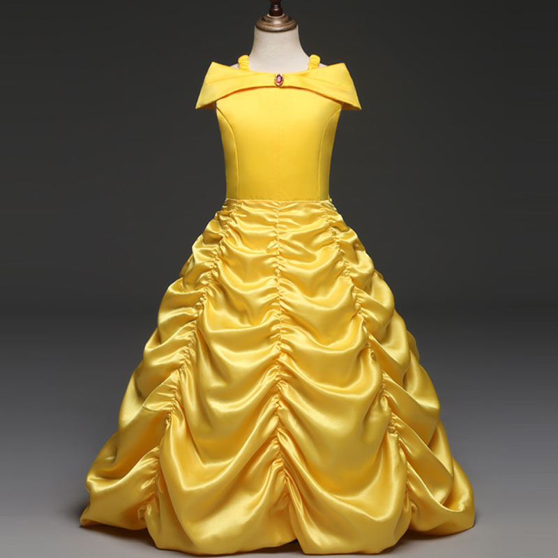 女童公主裙爱洛睡美人童话礼服裙中小童万圣连衣裙蓬蓬裙演出服