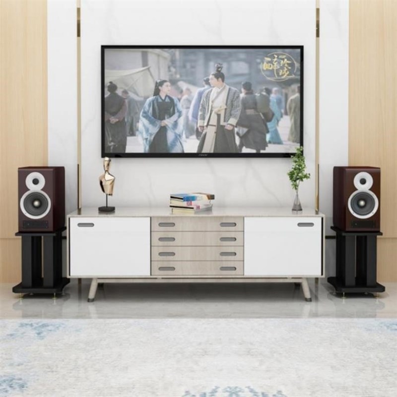 整理货物无源展示架支架减震垫支撑杆组合架音箱架喇叭大型四柱桌