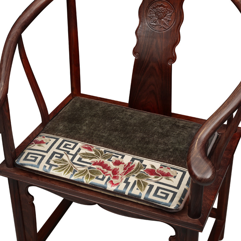 新中式红木椅子坐垫凳子垫子实木沙发古典茶餐椅太师椅圈椅垫四季,居家布艺,椅垫,淘宝优惠券,粉丝福利购,淘宝优惠卷