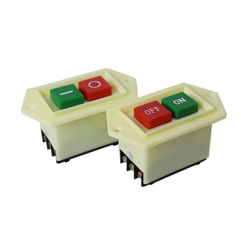 启动按钮开关台钻lc3-10a 5a三相电机开关按钮220v绞肉机钻床开关