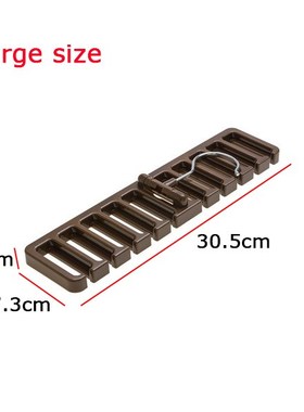 Shelf Rack Hanger Organizer Belt Scarf Rotating-Ties Multifu