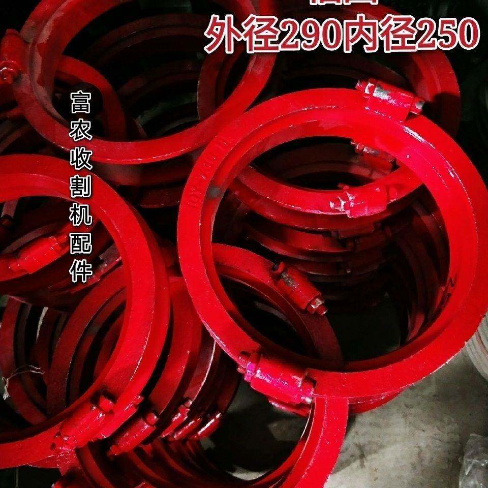 热销加大轮小麦联合收割机改装动力输出行走加大轮 福田谷王不换