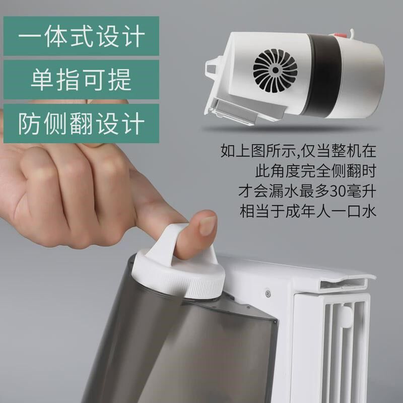 家用厨房降温f冷风扇制冷机做饭凉快不热非移动空调挂脖腰凉霸