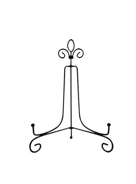 瓷盘支架 现代j简约金色展厅摆件支架相框工艺品底座几何瓷盘架