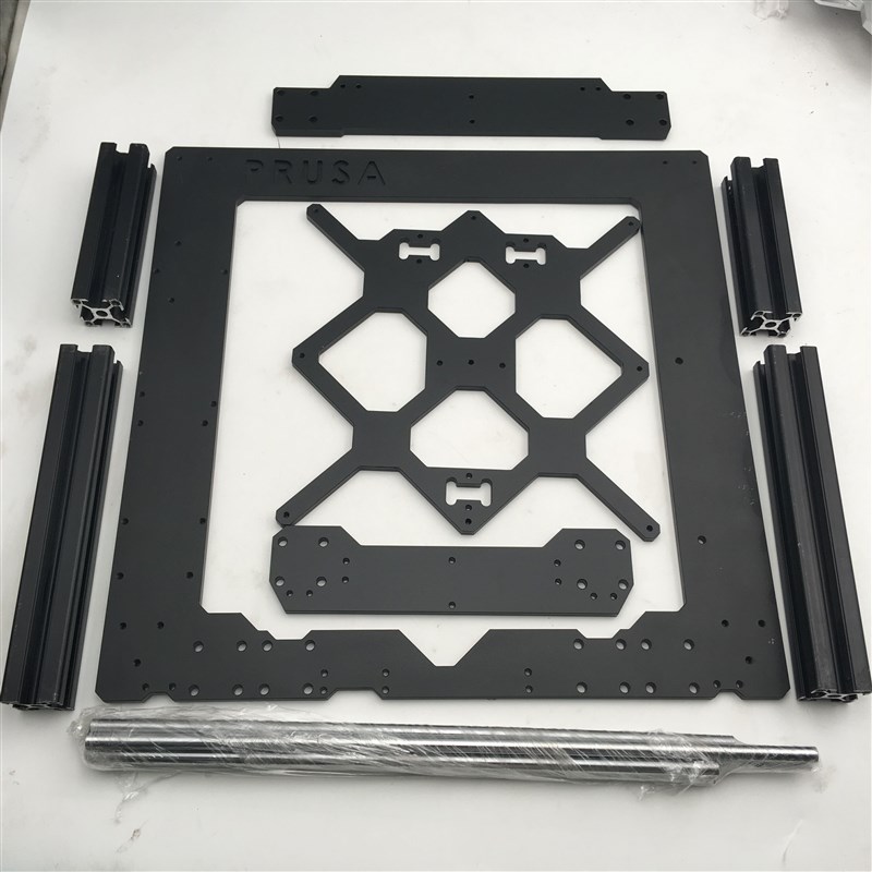 3D打印机配件 Prusa i3t MK3全金属黑色氧化prusa i3 mk3s外框