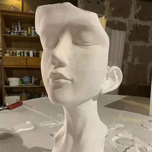 泡沫雕塑舞台背景制作美陈橱窗装饰表演影视照相馆摄影泡雕道具定