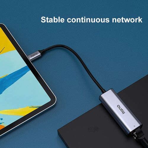 Wired 2500M USB C 2.5G External Network Card Type-C To RJ45