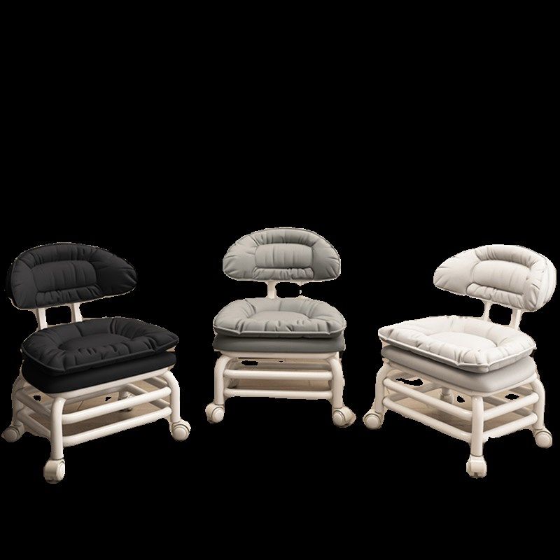 家用小凳子万向轮滑轮矮凳沙发茶几垫脚换鞋凳儿童靠背小椅子静音,住宅家具,万向轮凳,淘宝优惠券,粉丝福利购,淘宝优惠卷