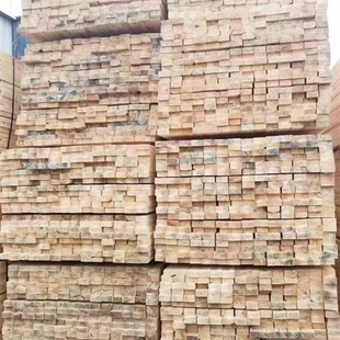 新款木方松木条实木材料木条子隔断龙骨扁条木方条子原木建筑木品