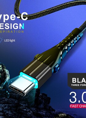 Twitch 3A SB  C Cable  Samsung S10 9 Note 10 Fast Charge -C