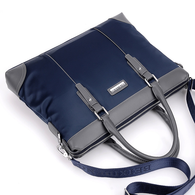 手提包男士商务横款电脑单肩背包包休闲牛津布斜挎包公文包男包潮,箱包皮具/热销女包/男包,男士包袋,淘宝优惠券,粉丝福利购,淘宝优惠卷