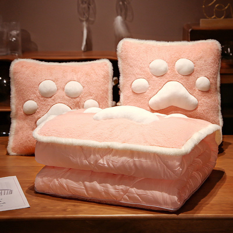 抱枕被子两用汽车内靠枕头多功能折叠夏天睡觉空调被办公室午休毯,居家布艺,抱枕被,淘宝优惠券,粉丝福利购,淘宝优惠卷