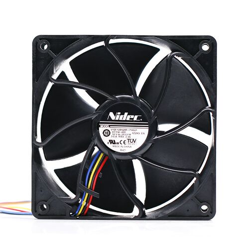 For Nidec V12E12BS2B5-07 A021 12038 12cm 12V 3.0A Server Vio