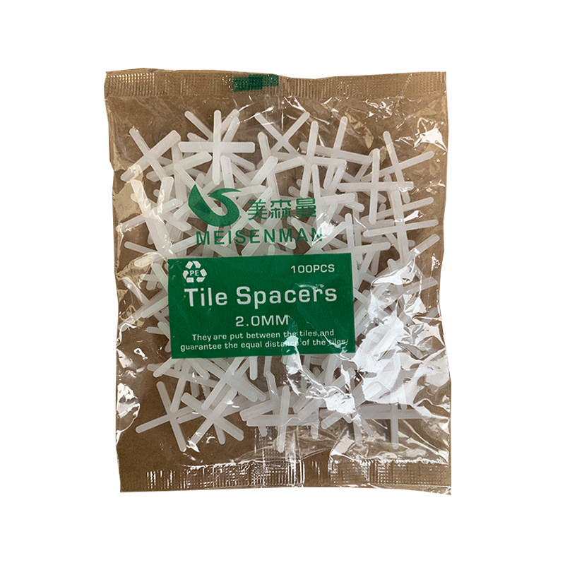 0mm2.5mm铺贴砖十字卡子留缝定位地砖塑料胶粒