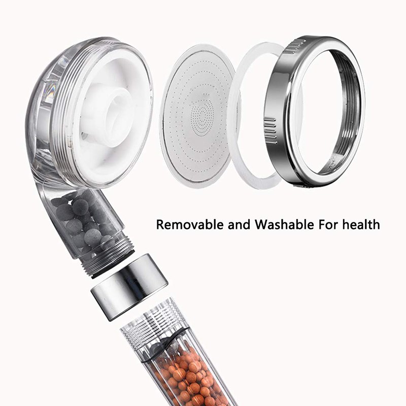 Vip 3 Modes SPA Rainfall Shower Head Filter Massage High Pre