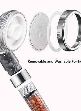 Vip 3 Modes SPA Rainfall Shower Head Filter Massage High Pre