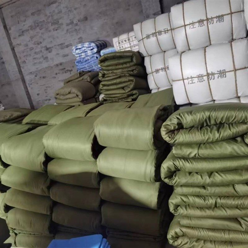 可拆洗军绿色被子冬被加厚保暖学生宿舍单人用冬季棉被春秋空调被,床上用品,化纤被,淘宝优惠券,粉丝福利购,淘宝优惠卷