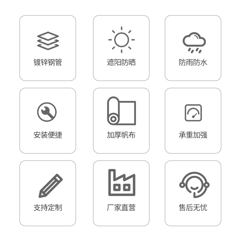 现货帆布雨棚h户外酒席帐篷汽车停车棚加厚油布遮阳大棚防暴雨防