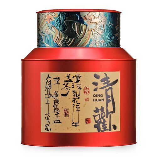 复古茶叶罐铁罐大号红茶大红袍陈皮D铁观音茶叶密封罐茶叶包装现