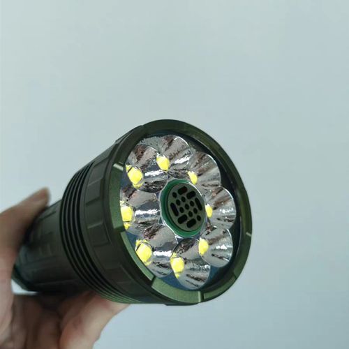 46950版手电筒强光户外救援应急车载露营探险探洞防水