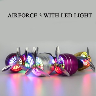 Car Air Purifiers Air Vent Perfume Purifier with LED Light A