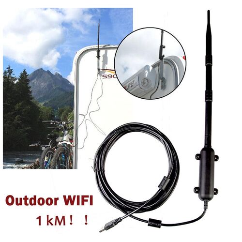 High Power 1000M Outdoor WiFi USB Adapter WiFi Antenna 802.1