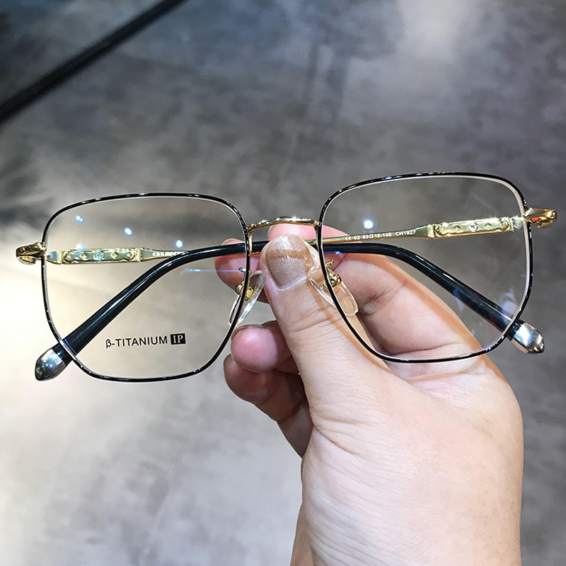 简丹剋萝心潮百搭眼镜框男大码大框眼镜架纯钛超轻配近视手工眼镜,ZIPPO/瑞士军刀/眼镜,眼镜架,淘宝优惠券,粉丝福利购,淘宝优惠卷