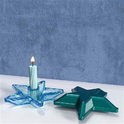 Candles HfoldSr Resin Mold ipoxy Casting eElicone Mold for