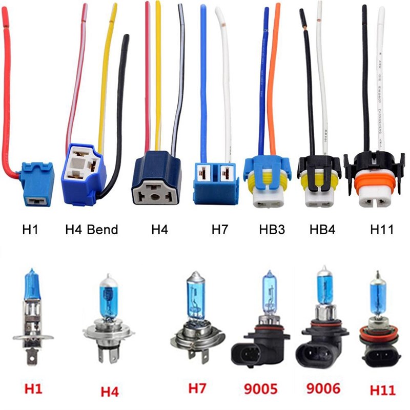 速发1PC Car H1 H4 H7 H11 HB3 HB4 Headlight Ceramic Bulb Hold