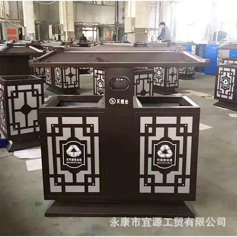 户外景区公园垃圾桶中式仿古景观果皮箱学校室外别墅庭院大垃圾箱,家庭/个人清洁工具,垃圾桶,淘宝优惠券,粉丝福利购,淘宝优惠卷