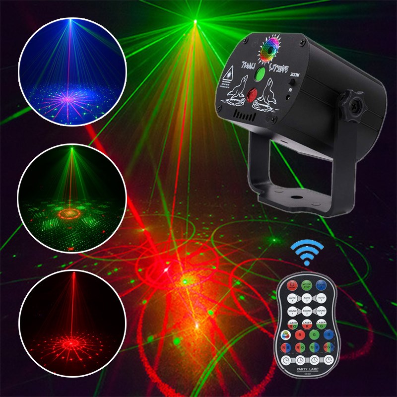 Light Christmas Laser Projector Led Disco Halloween-Show 60-