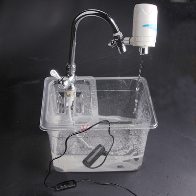 速发适用一号泉绿叶净水器饮水宝透明演示机实验箱水槽水泵工具展