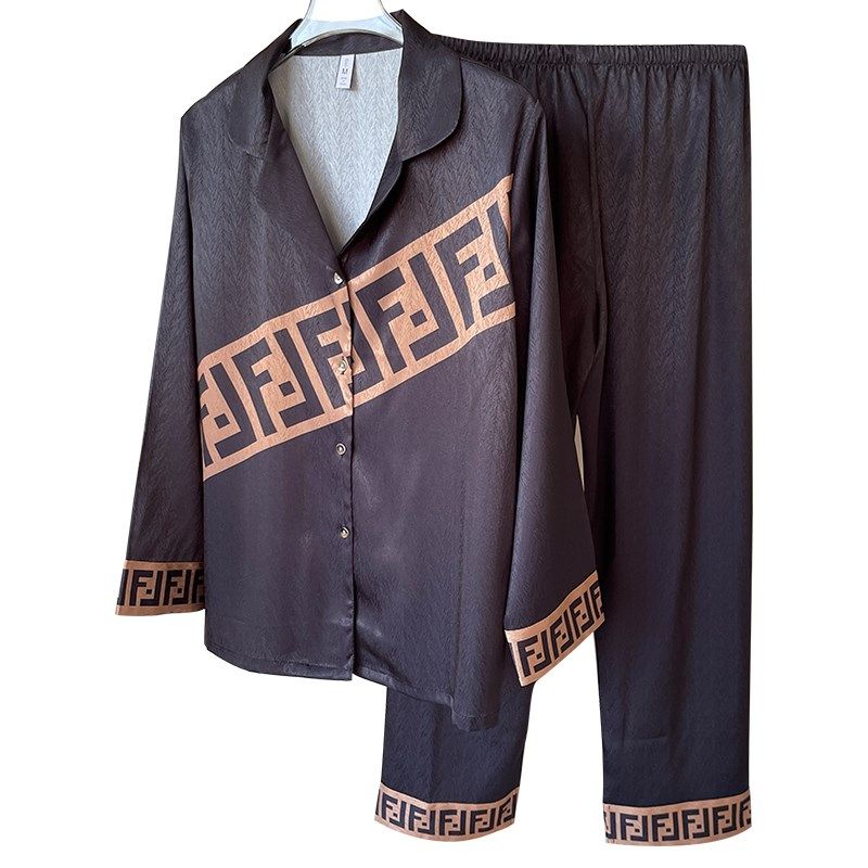 情侣睡衣春秋新款冰丝长袖男女士大码高级感可外穿家居服套装薄款,女士内衣/男士内衣/家居服,睡衣/家居服套装,淘宝优惠券,粉丝福利购,淘宝优惠卷