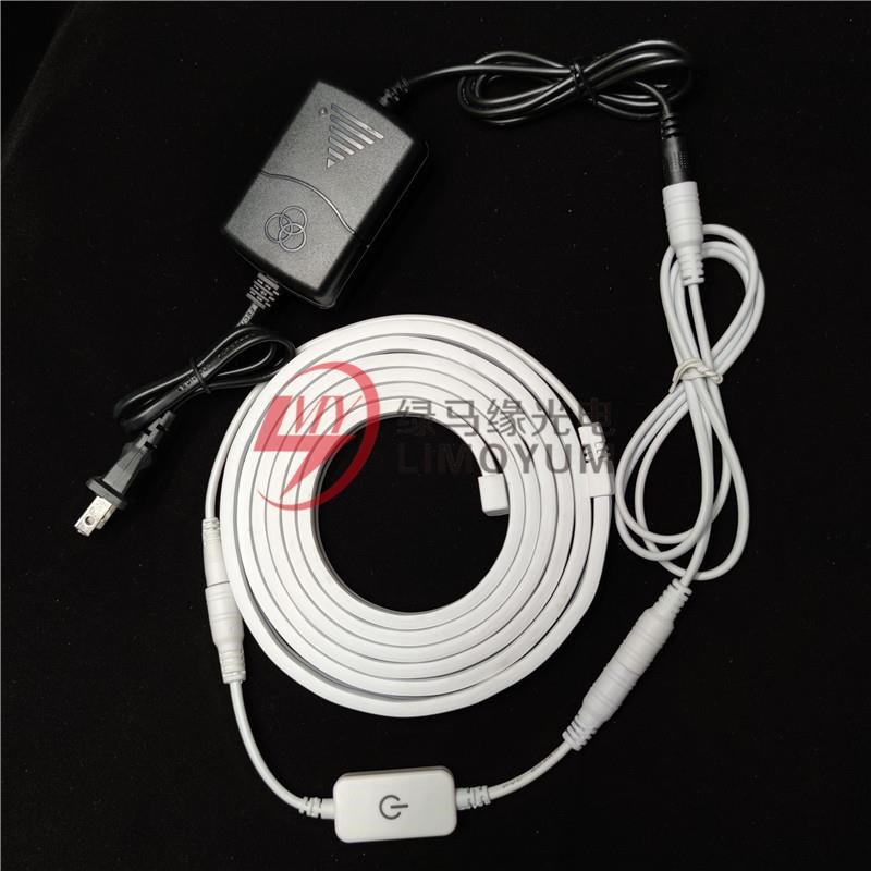 无光斑LED灯条霓虹灯无极调光开关床底灯镜前灯补光小夜灯LED灯条