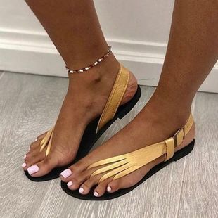 Low Sandals 2022 Fashion Summer New heeQled Women Shoulder