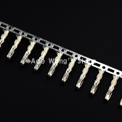 100 PCS 2.54mm  Dupont Jumper Wire Terminal Connector Pins C
