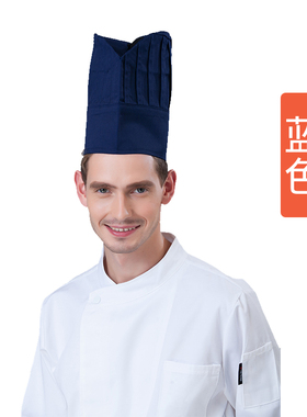 小众高货餐厅厨房厨师帽酒店餐饮饭店厨师棉布帽子食品烘焙工作帽