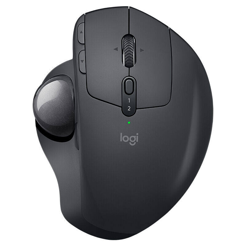 罗技(Logitech)MXERGO无线轨迹球办公鼠标优联蓝牙连接可调节转使用感如何?