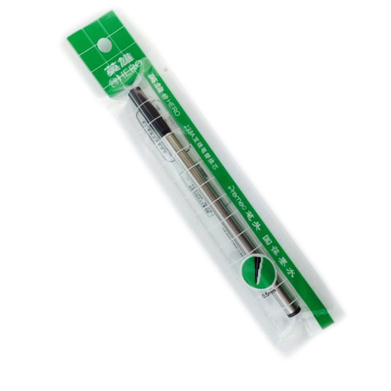 Hero 233A Rollerball pen refill ballpoint refill 0.5mm/0.7m 电子元器件市场 外设配件 原图主图