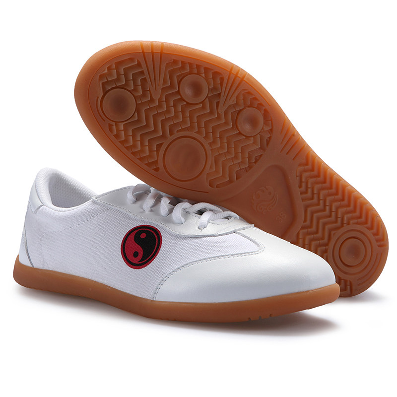 帆布太极鞋女牛筋j底武术鞋练功鞋中老年春秋透气太极拳鞋练功夫