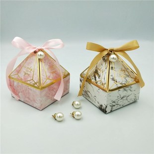 速发Gift Box Wedding Supplies Party Candy Box Baby Shower Pa