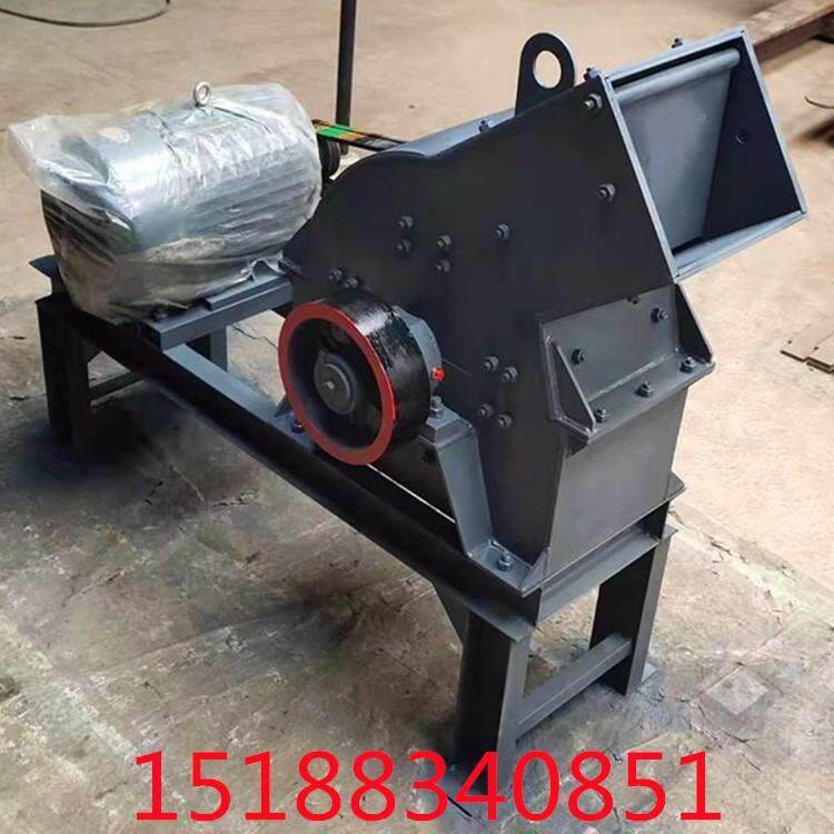 小型锤碎式破碎 加块机砖粉机炉渣锤气式破碎设备建筑SPE垃圾制砂