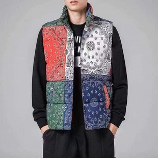 2024新款羽绒棉马甲男款年轻冬季马甲男秋冬款黑轻薄坎肩连帽学生