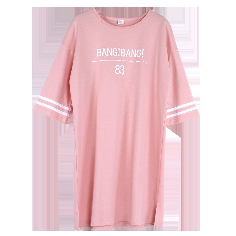 中袖睡裙春秋冬季新款女士全棉宽松韩版睡衣女秋七分袖家居服,女士内衣/男士内衣/家居服,睡裙,淘宝优惠券,粉丝福利购,淘宝优惠卷