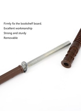 10PCs Wall Concealed Shelf Support Floating Steel Plastic Co