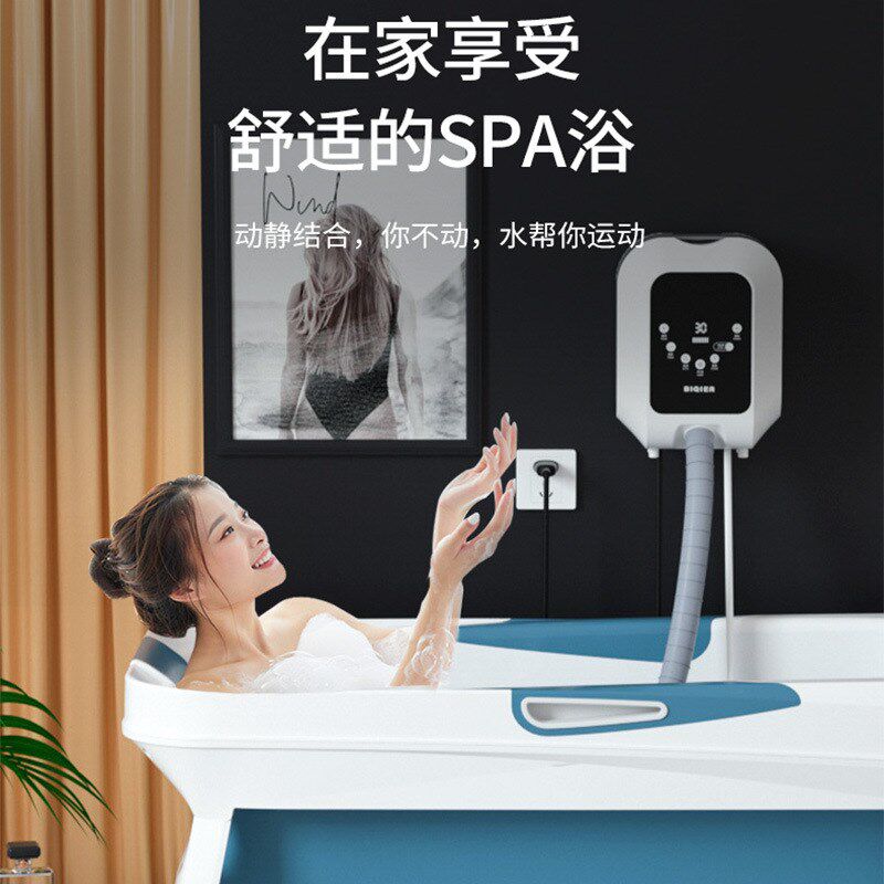 SAP多功能水疗足疗仪 u臭氧负离子气泡超生波水疗仪智能触屏