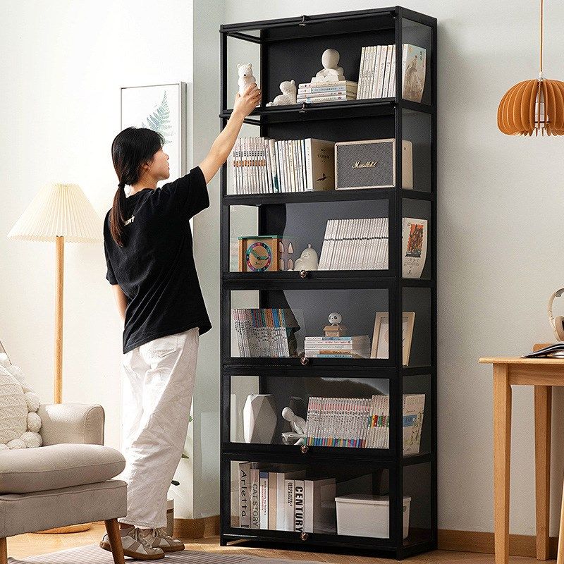 防尘书柜带门客厅落地家用置物柜儿童收纳储物柜客厅展示书架简易,住宅家具,书架,淘宝优惠券,粉丝福利购,淘宝优惠卷
