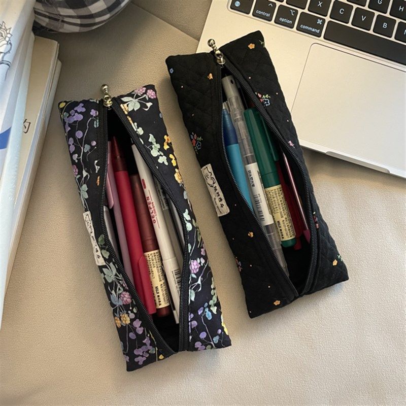 手工笔袋简约便捷文具袋化妆刷收纳杂物袋拉链袋,文具电教/文化用品/商务用品,笔袋,淘宝优惠券,粉丝福利购,淘宝优惠卷