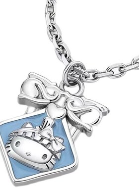 kt猫项链女小巧精致2023年新款高级小众设计感